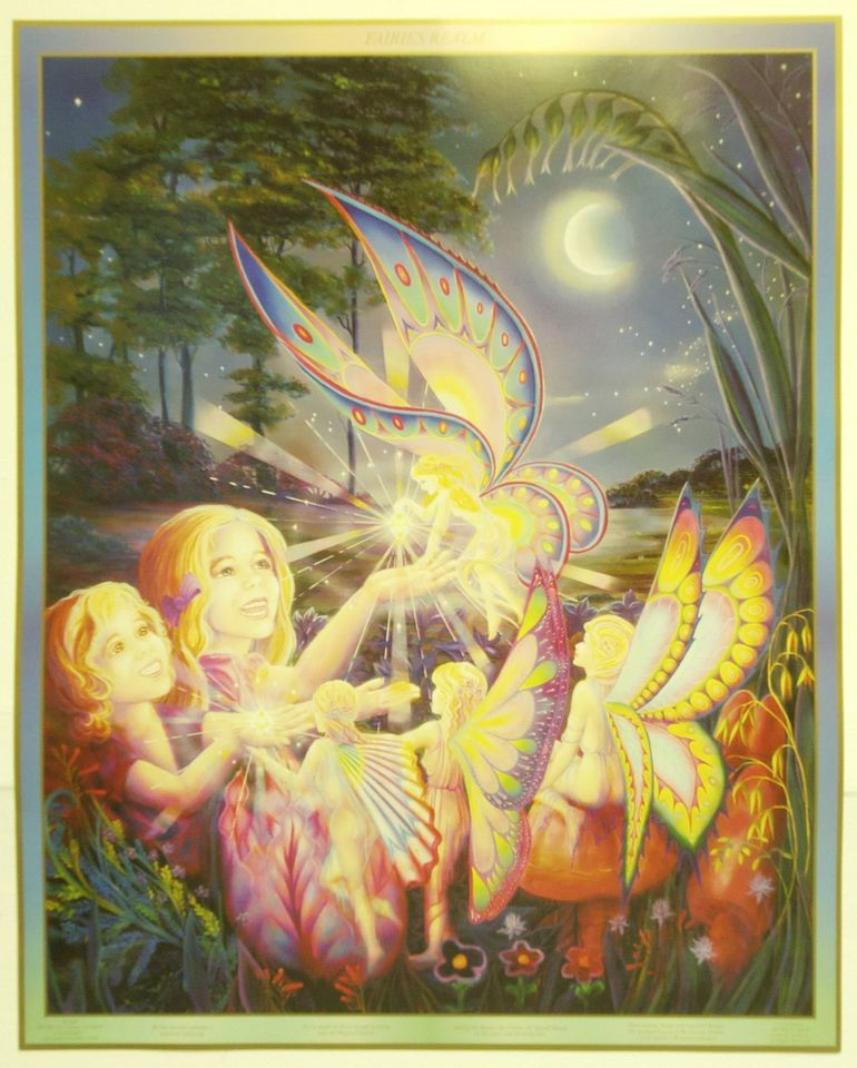 Fairies Realm (Cathrine Andrews Lithographs) 16"x20"